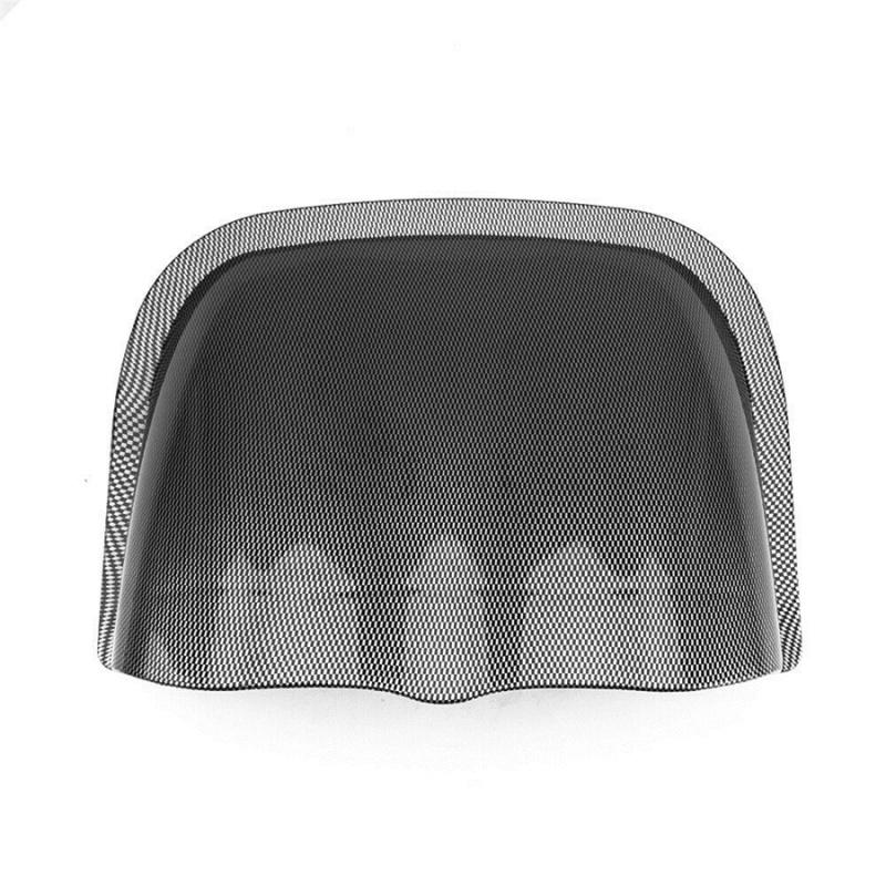 2''52mm Universal Triple Dash Gauge Pod Mount Carbon Fiber Look 3 Hole Dashboard