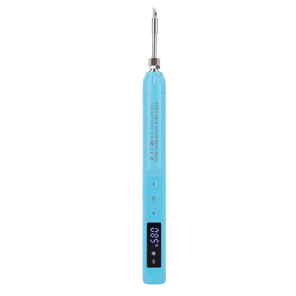 Cordless Soldering Iron Kit with LCD Screen, Re able, 200-450 celsius Temperature, Auto Sleep, for Electronics Repair