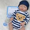 18-Inch Darren Reborn Doll: Hand-painted, Soft Vinyl Baby Toy