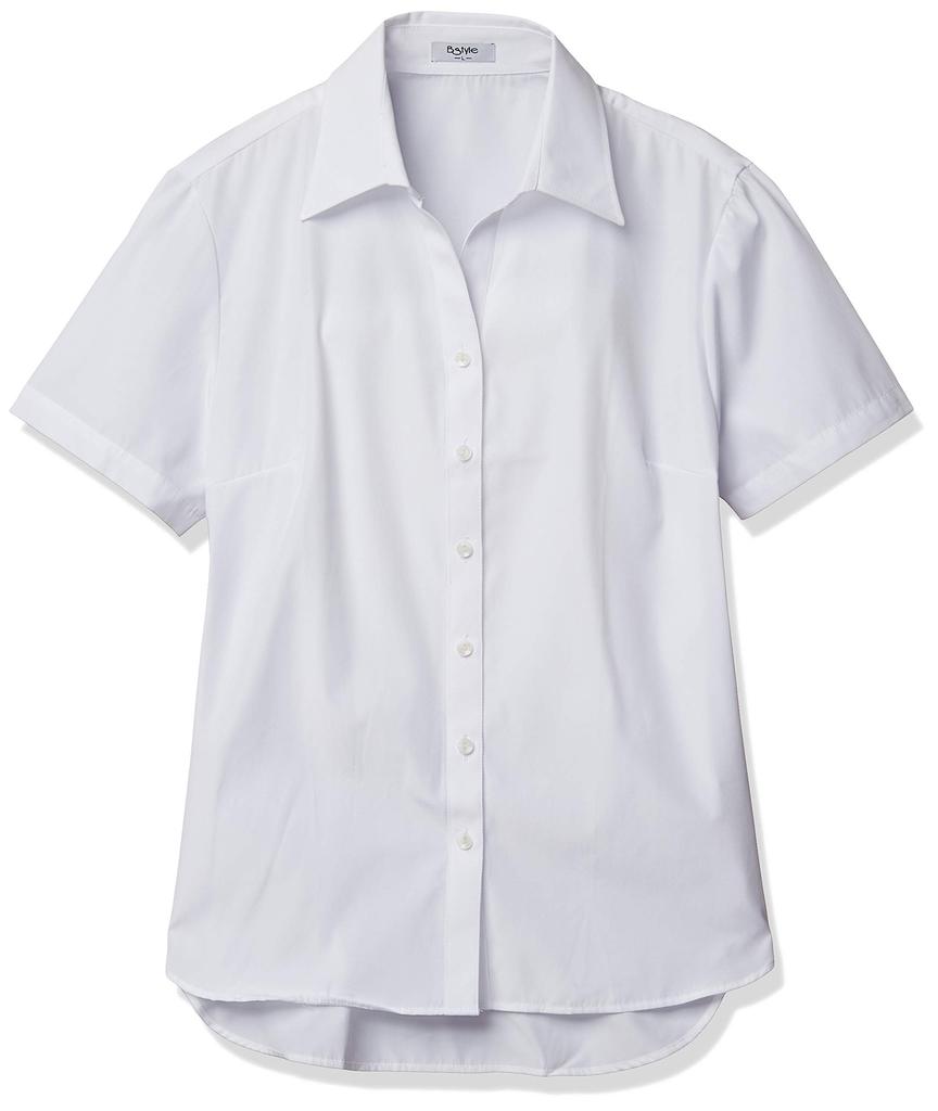 Dress Short Open Short Japanese M To Japanese Size [Atelier Sanrokugo] Women's Short-sleeved Shirt, Opaque, Blouse, Office, Shirt, Sleeve, Classic,
