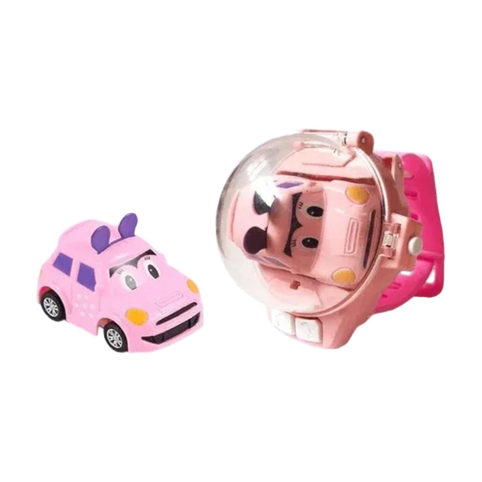 

Fun Watch-Controlled Car — Electric Racing Toy For Kids One Size розовый