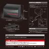CARMATE Car Trash Can Luxury Carbon Style DZ452