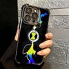 Cartoon Ben 10 Plating Phone Case For Iphone 16 17 Pro Max Air 16E 14 15 Plus 12 13 Mini Anti-Fall Airabag Cover