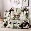 Cowboy Customize Your Name Blanket Warm Comfortable And Soft Blankets Are Suitable For Home Lunch Break Blanket Office Sofa Sofa Gift To Relatives And