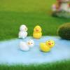 12Pcs Diy Cute Duck Cute Grain Doll Creative Home Resin Micro Landscape Decoration Small Ornament