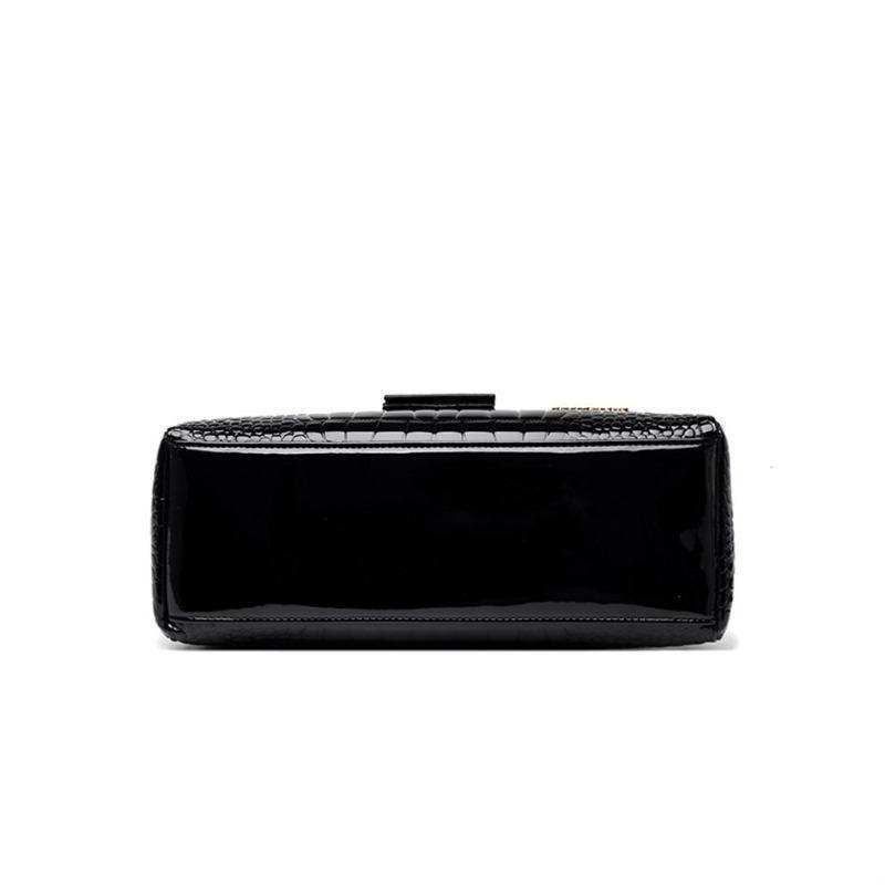 2 Layer Large Capacity Tote Bag Luxury Handbags Women Bags Designer Crocodile Pattern Ladies Boston Shoulder Bag High Quality