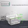 Thickened Handheld Plastic Shopping Basket - Suitable for Snacks, Household Vegetables, and Convenience Stores