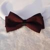 Men Formal Bow Tie Adjustable Design Double-Layered Bow Tie Non-fading Weddings Business Parties Bow Tie