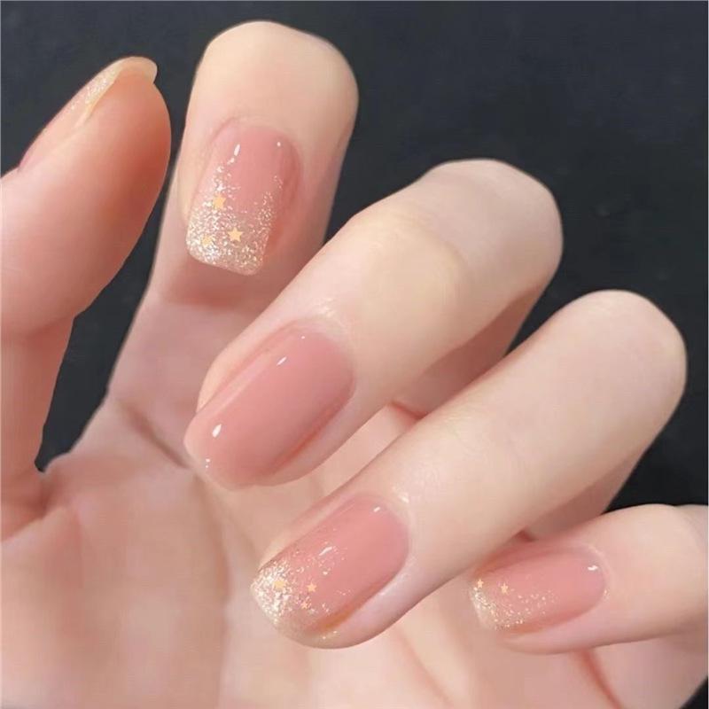 Best-Selling No-Bake Peel-Off Cherry Red Korean-Style Elegant Nail Polish