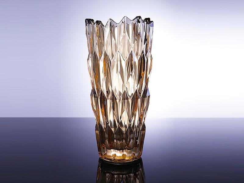 European Style Home Decoration Crystal Glass Vase Modern Bedroom Living Room Decoration Vase Flower Arrangement Vase