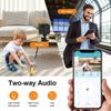 5MP 4G SIM Karte Mini Kamera Indoor Nachtsicht Überwachung Sicherheit Überwachung Wiederaufladbare 3000 mAh Batterie Powered Home Cam