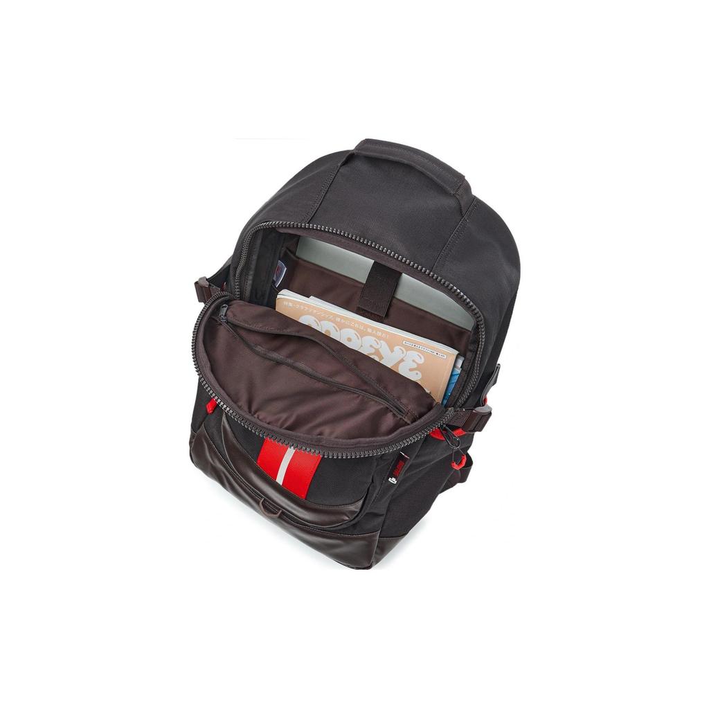 Li Ning Polyester Sports Backpack Regular Unisex Charcoal Coffee Brown ABST233-2