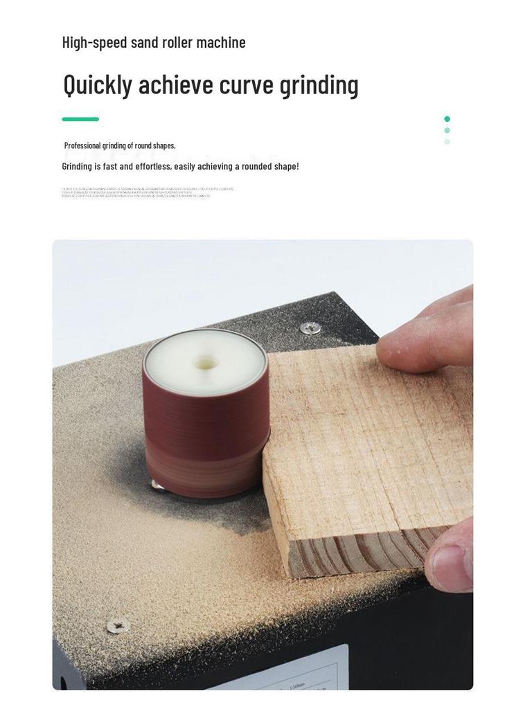 Compact Electric Belt Sander for DIY - High-Speed Sanding, Knife Sharpening, and Desktop Grinding/Polishing Machine.