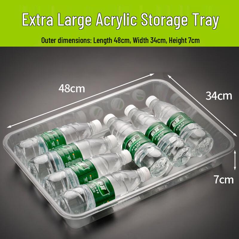 Qianxing Acrylic Transparent Commercial Food Display Tray