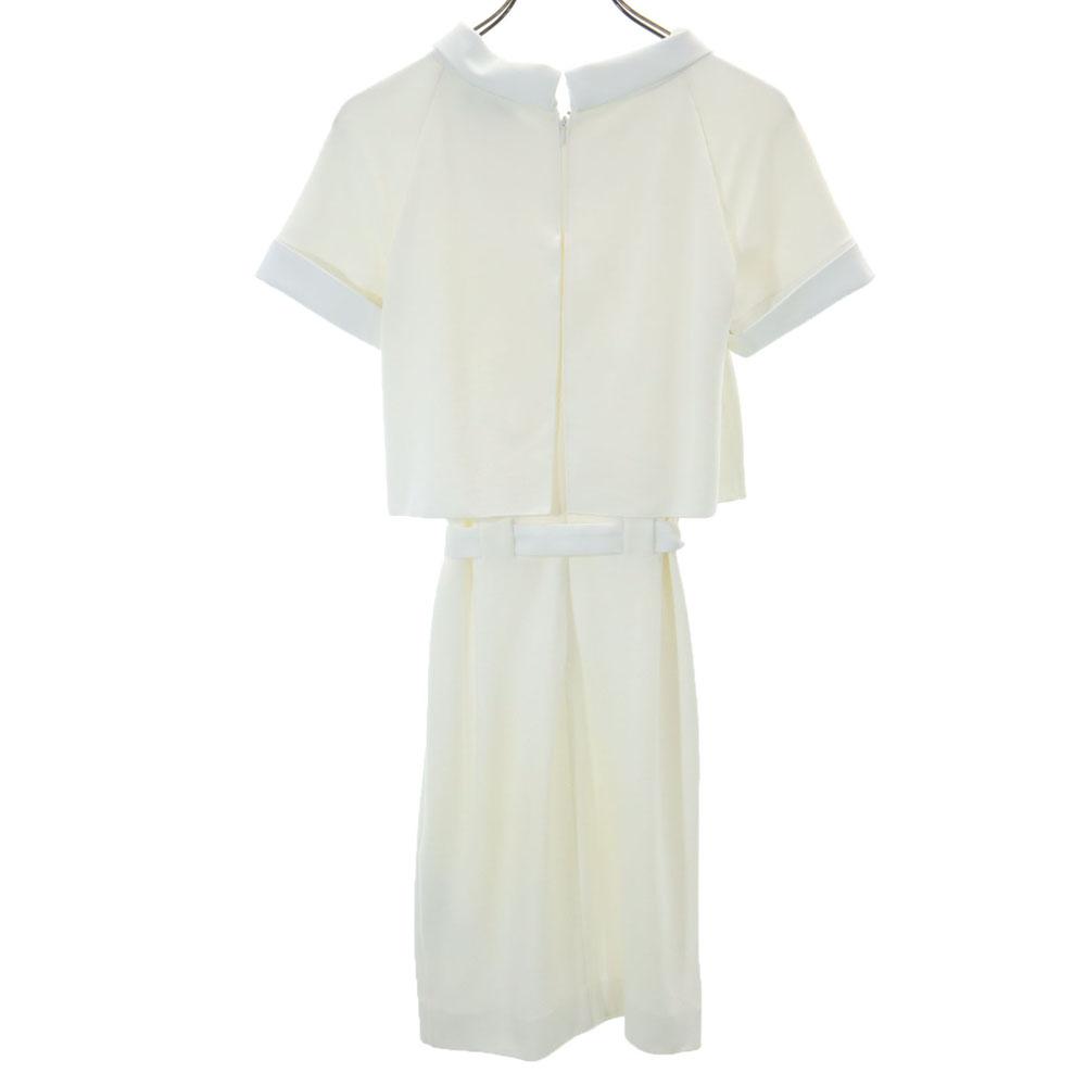 Emporio Armani Short sleeve Layered one piece 36 white Women Used