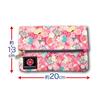 Hatayama Shoji Free Japanese Sanrio H13 X 33201927 Pouch, Pattern, Characters, Black, Approx. W20cm,