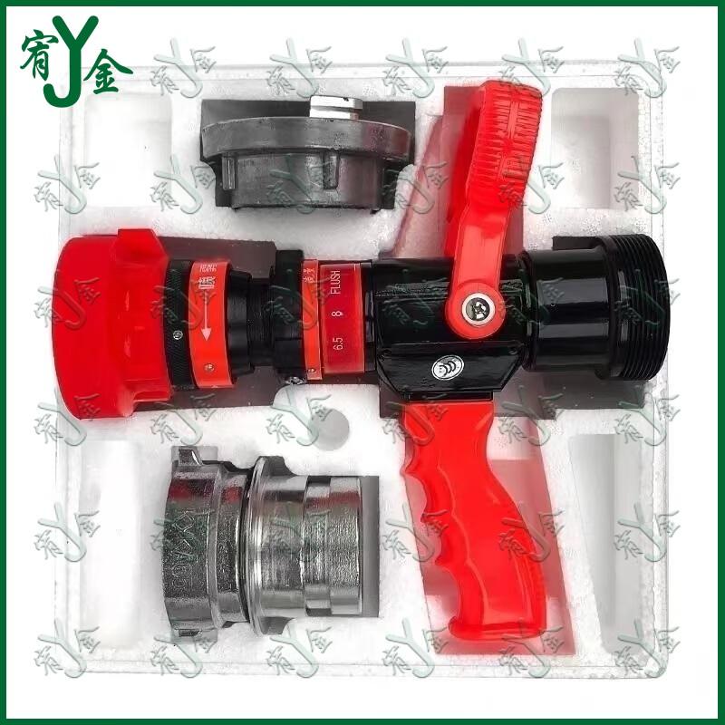 Adjustable Flow High-Pressure Recoilless Fire Nozzle
