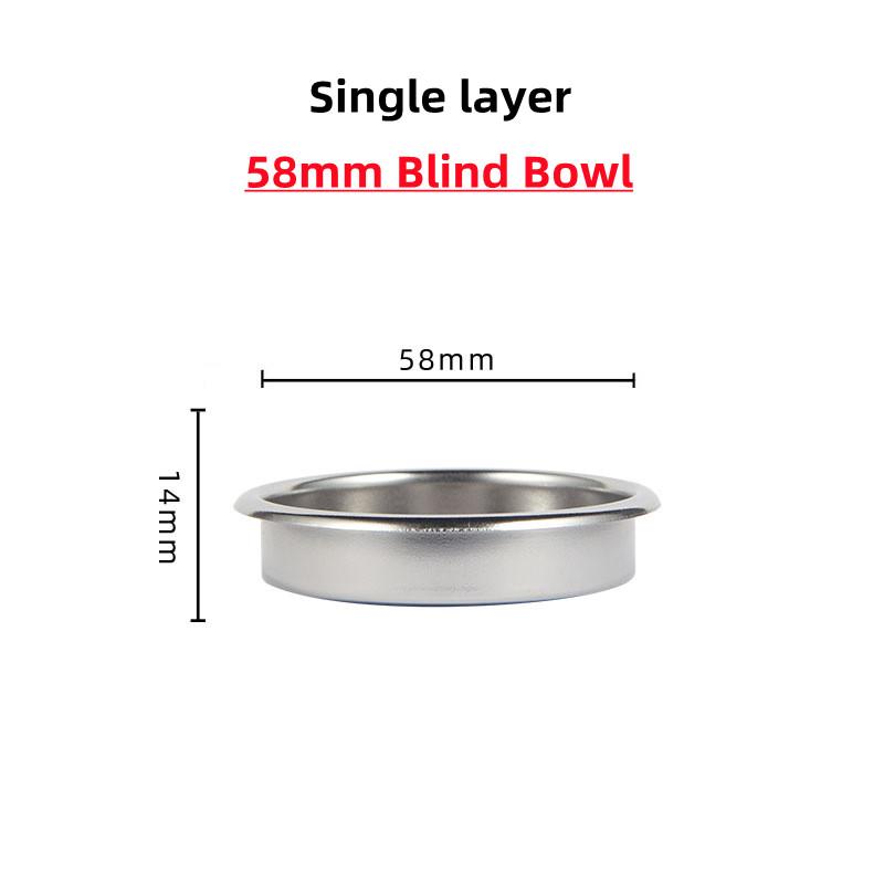 Kaffeefilterkorb für Delonghi Breville Expobar FAEMA Espressomaschinenzubehör, Nicht-Druckbeaufschlagter Ersatz, 51 mm, 54 mm,