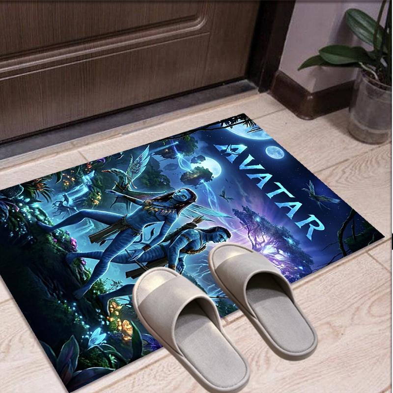 Tappeto con Motivo Avatar, Tappetino da Interno/Esterno, per Picnic, Sala Giochi, Camera da Letto, Ufficio, Soggiorno, Tappeto Decorazione Casa, Regalo di Compleanno