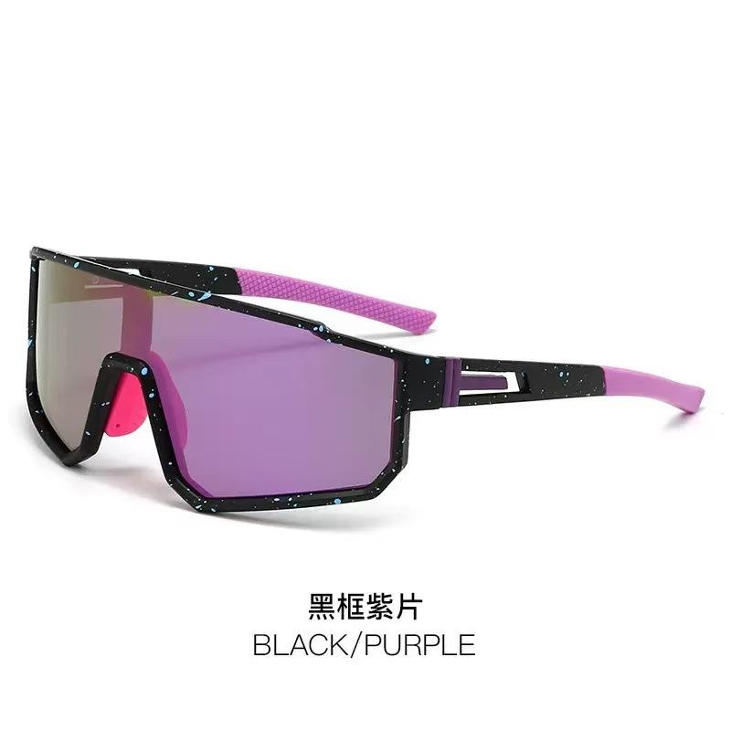 Cross Border New Riding Sunglasses Windproof European American Integrated Outdoor Sports Goggles Fashionable Colorful