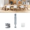 20Pcs Furniture Connector Cabinet Wheel Nut Connection Desk Link Fixer Eccentric Wheel Bolt Nut Fastening System