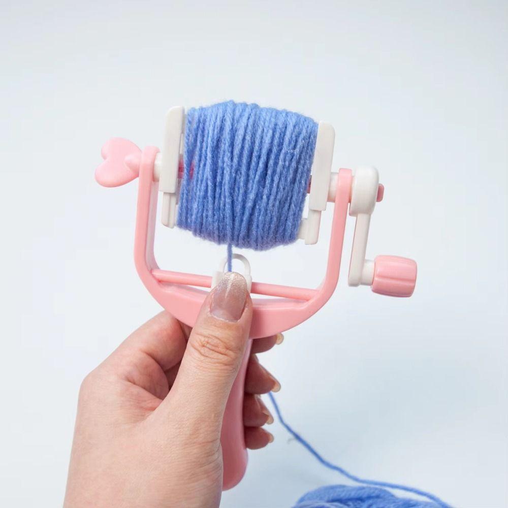 Hand Operated Hand-cranked Pom-pom Maker ABS Wool Ball Maker  Yarn Weaving