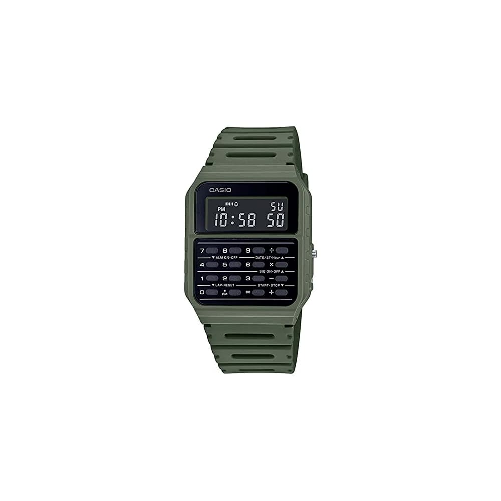 Casio Standard Calculator Watch CA-53WF-3B Digital Display Water Resistant Black