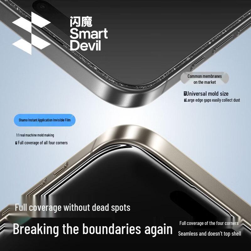 Flash Magic Tempered Glass Screen Protector for iPhone 15/16 Series