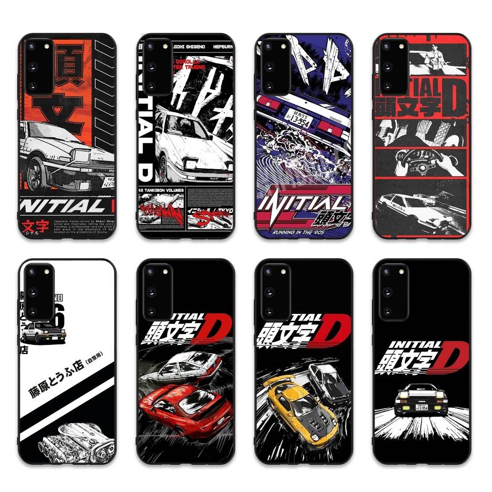 Racing Anime Initial D Phone Case For Samsung S 24 Fe 25 Ultra Plus 20 Lite 21 30 22 23 24 22 Ultra 5G Fundas