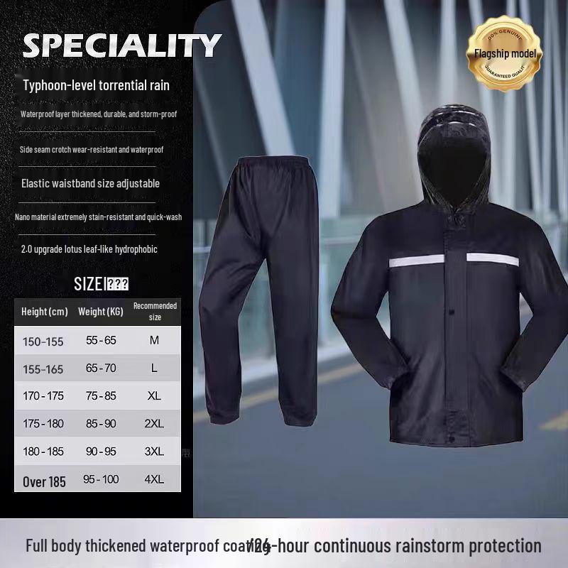 Best-Selling Motorcycle & Electric Vehicle Raincoat Set