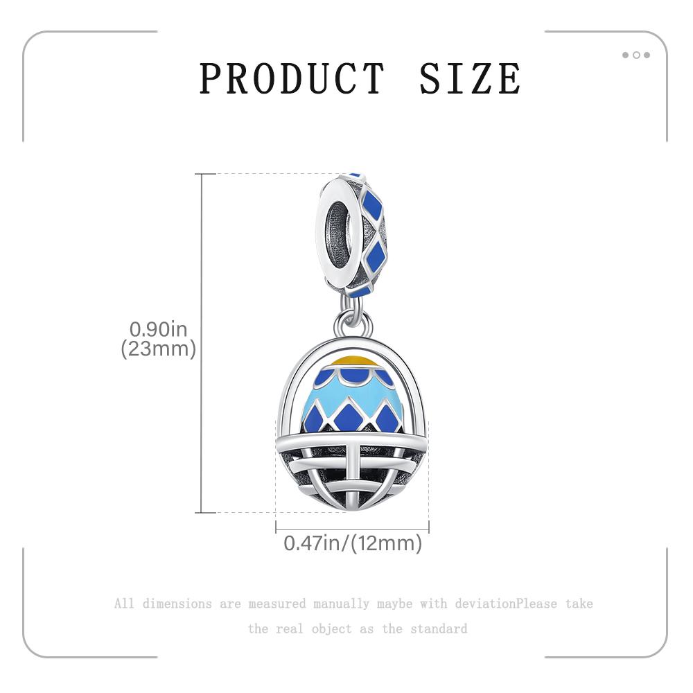 Original Pendant Copper Rabbit Charm Fit 3Mm Bracelet Diy For Women Classic Easter Egg Beads Daily Gift Fine