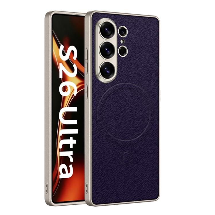 GKK Metal Paint Skin Feel Leather Magnetic Phone Case