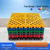 Interlocking Plastic Grid Floor Tile