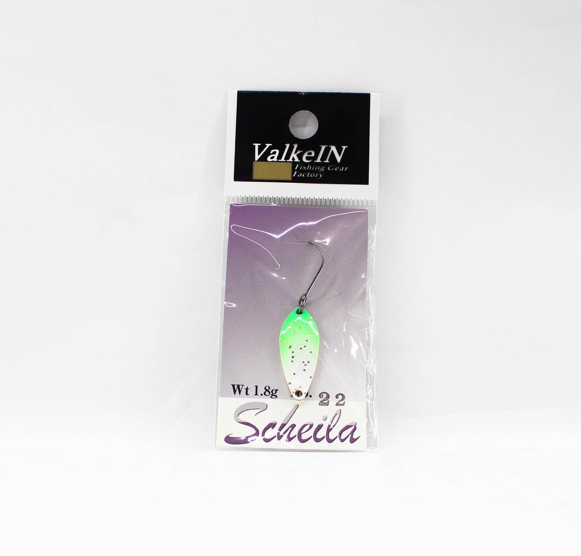 

Valkein Spoon Scheila 1,8 грамм Тонущая приманка №22 (0673)
