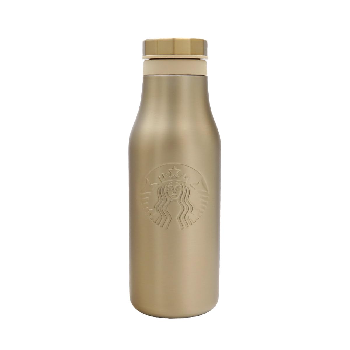 

Starbucks Tumbler, Starbucks Stainless Steel Logo Bottle, Gold, 473ml, Starbucks Gift