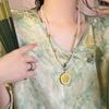 Ping an Buckle Hanfu Pendant Tang Ming Song Dynasty Chinese Necklace  Hanfu