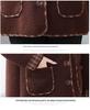 Plus Size Winter Sheepskin Fleece Jacket for Middle-Aged & Elderly Women
