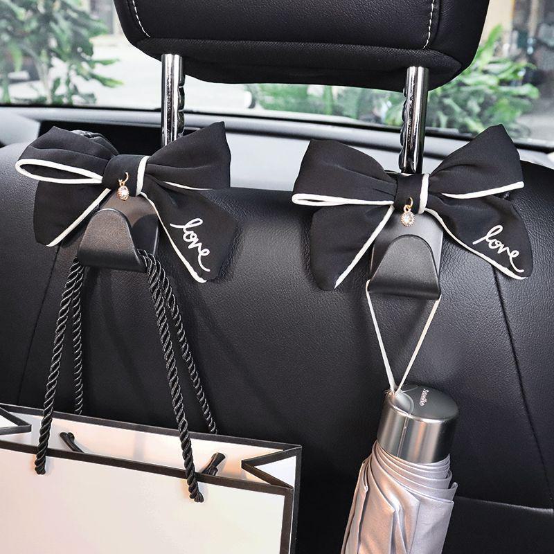 Cute Cartoon Car Seat Back Hook for Multi-functional Interior Decoration