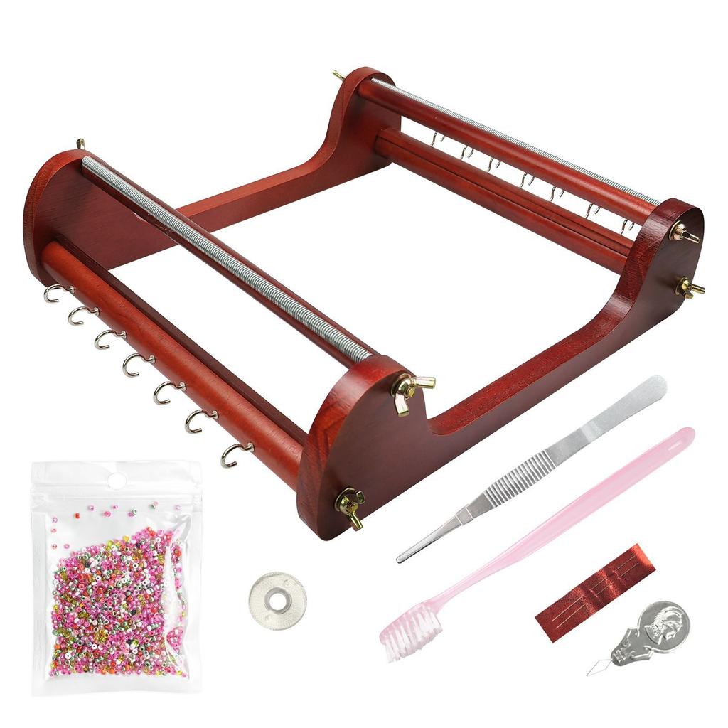 Kit De Métier À Tisser Kit, Bandes Élastiques Loom Pour Bracelet Bagues Colliers Diy À La Main
