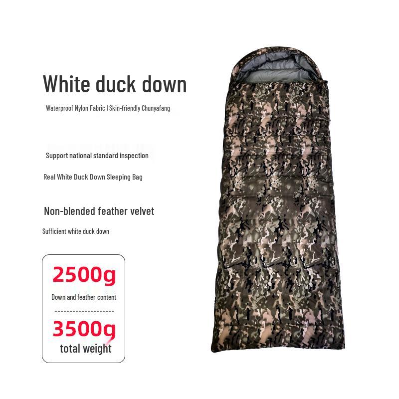 Huahui HI-034 3500g Duck Down Emergency Sleeping Bag