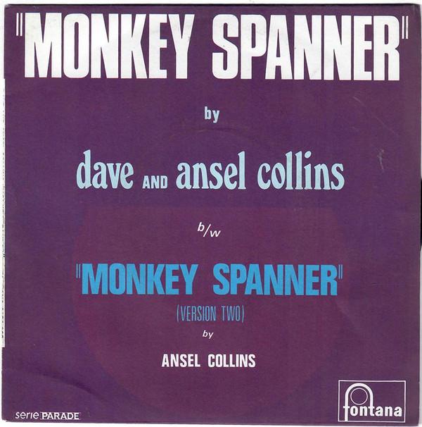 

7inch Record DAVE ANSEL COLLINS Monkey Spanner 6134003 Fontana 1971 France Reggae Ska Dub Used