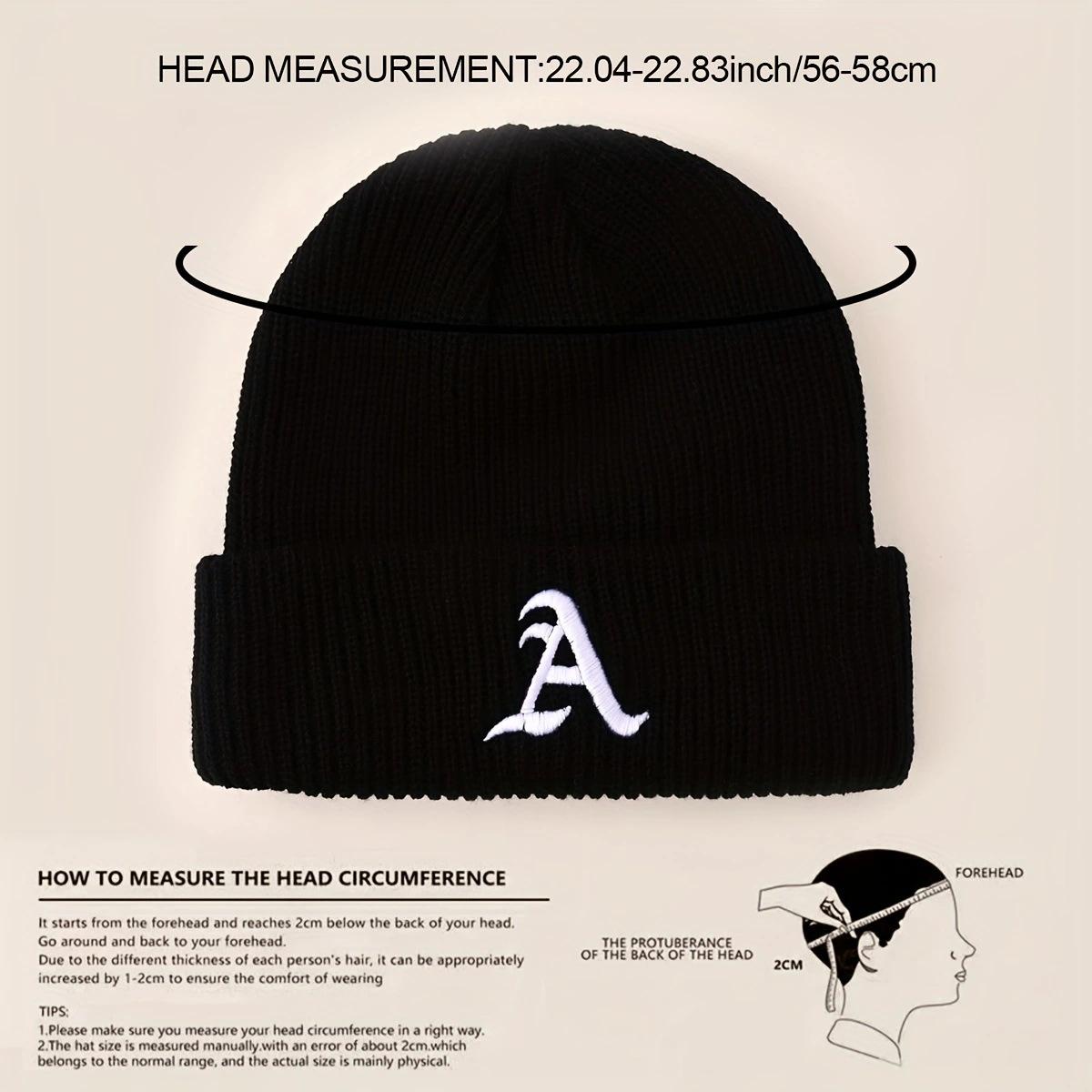 1 шт. Унисекс классическая шляпа без полей с регулируемой манжетой — фото 4