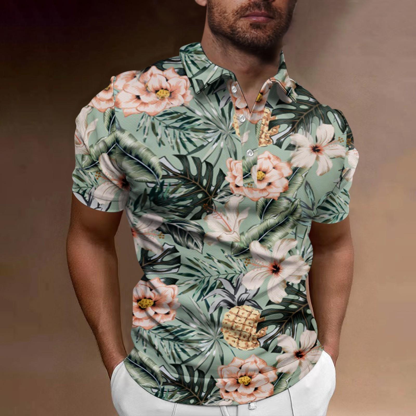 

Летний мужской топ с короткими рукавами для гольфа и микроэластичным покрытием Performance XXXXXL