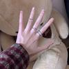 Geometric Stylish Open Ring For Women In Trendy Highclass Aesthetic For Occasion Every