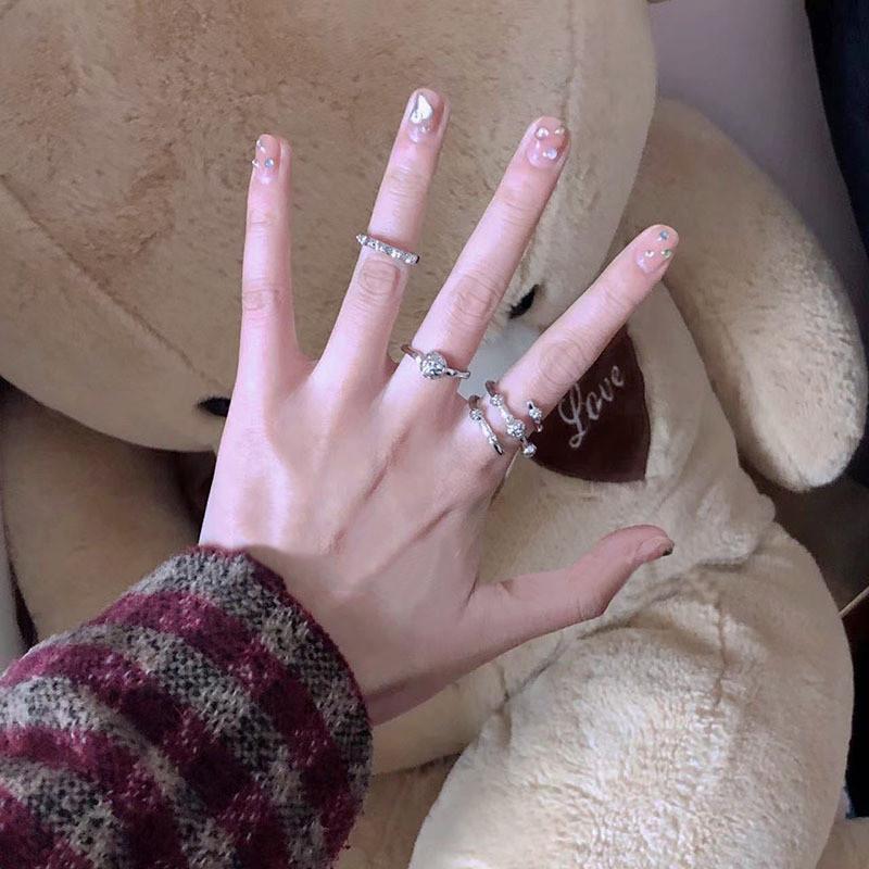 Geometric Stylish Open Ring For Women In Trendy Highclass Aesthetic For Occasion Every