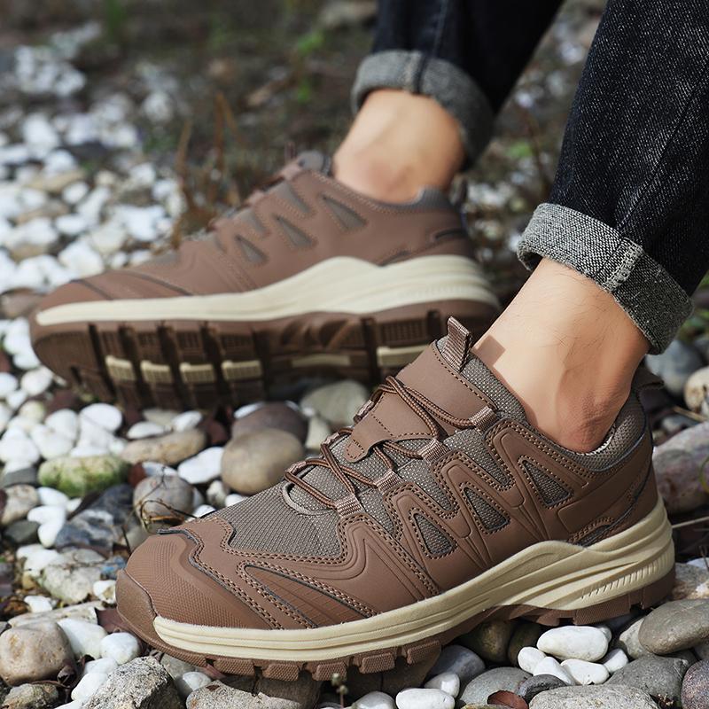Anti-slip Hiking Shoes for Men Breathable Outdoor Sports Shoes Climbing Trekking Sneakers Anti-collision Big Size 39-48