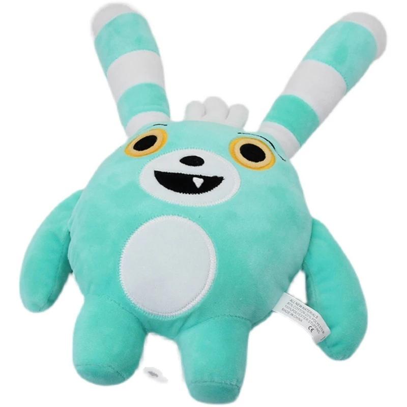 30cm Anime Abby Hatcher Bozzly Bunny Plush Toy Figure Toy Cute Blue Rabbit Stuffed Doll for Birthday Gift