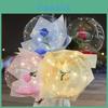 Balão Buquê de Rosas Luminosas de LED – Presente Perfeito Para o Dia dos Namorados, Mães, Namoradas