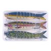 3 Pieces MultiJointed Swimbait Authentic Articulated Fish Lure Saltwater Segmented Fishing Decoy for