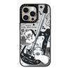 Rock Cat Spiegel 16Pro für IPhone15ProMax Gitarre Welpe für Apple 14Pro Handyhülle 13